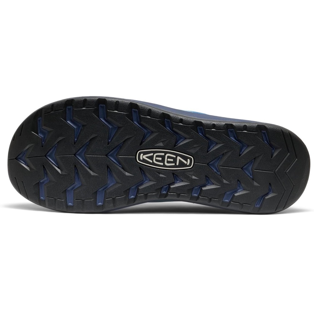 NWOT KEEN Men's Size 10 Whyser Lightweight Crushback Slip on Shoes blue/black - Picture 10 of 11